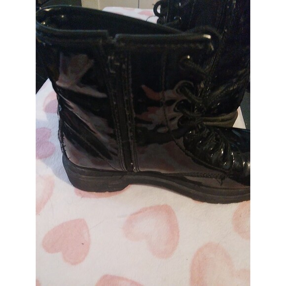 DISNEY D signed girls studded boots SIZE 3 - Picture 2 of 5